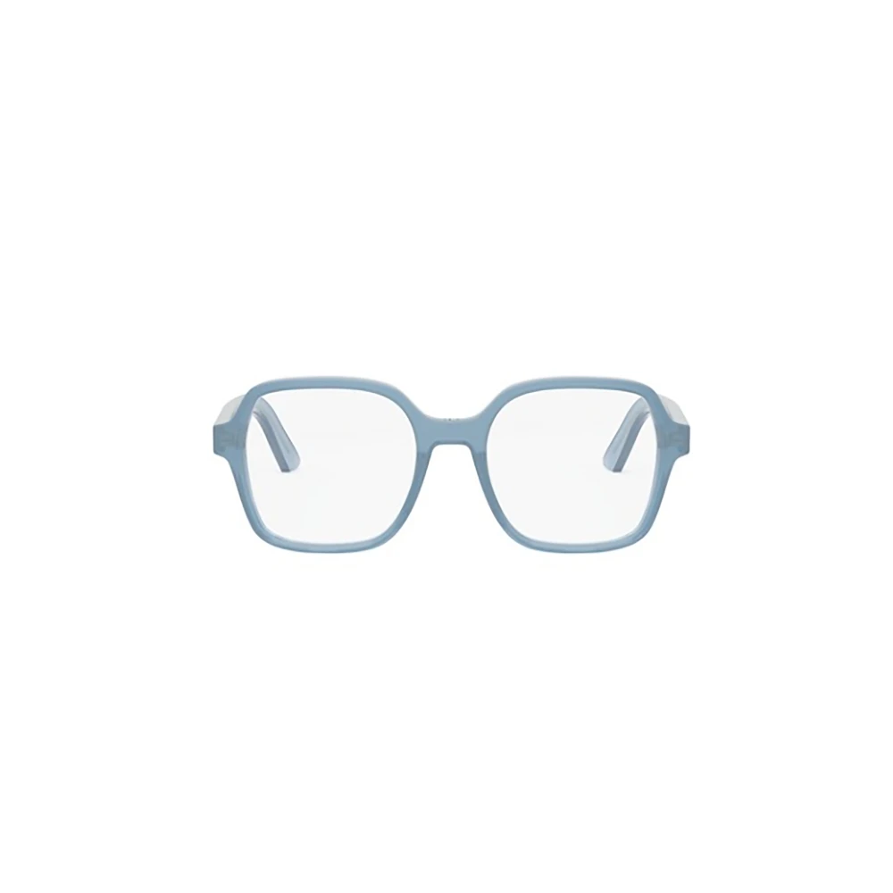Dior Zwarte Optische Monturen Elegante Stijl Blue Dames