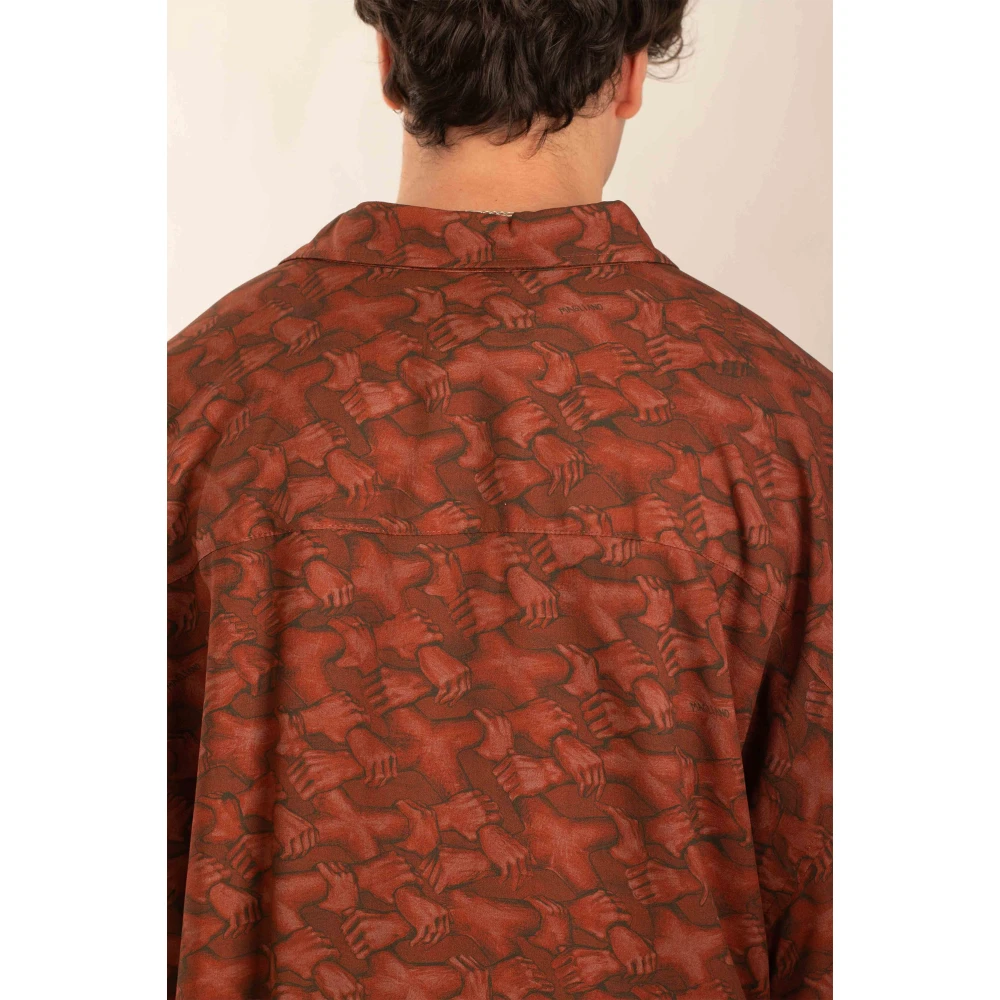 Magliano Beige People's Hand Shirt Brown Heren