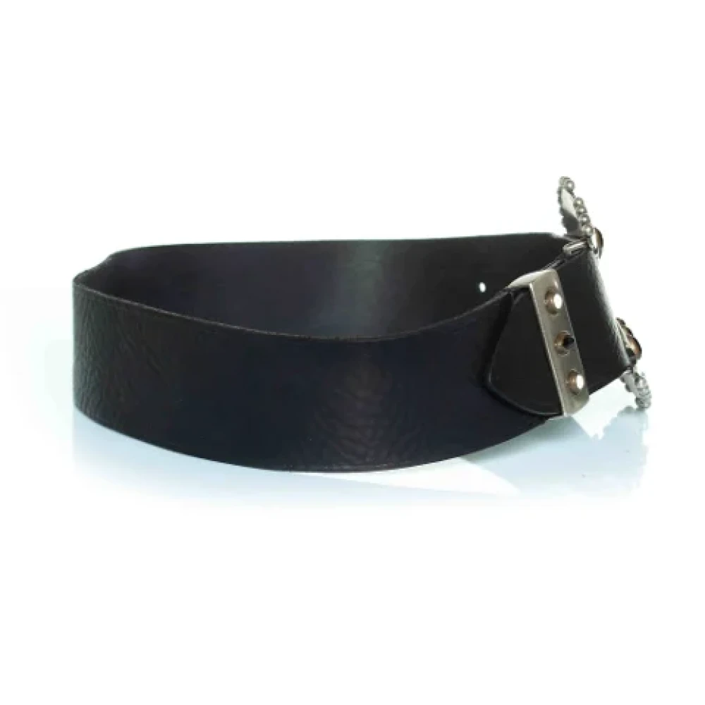 Isabel Marant Pre-owned Leather belts Black Dames