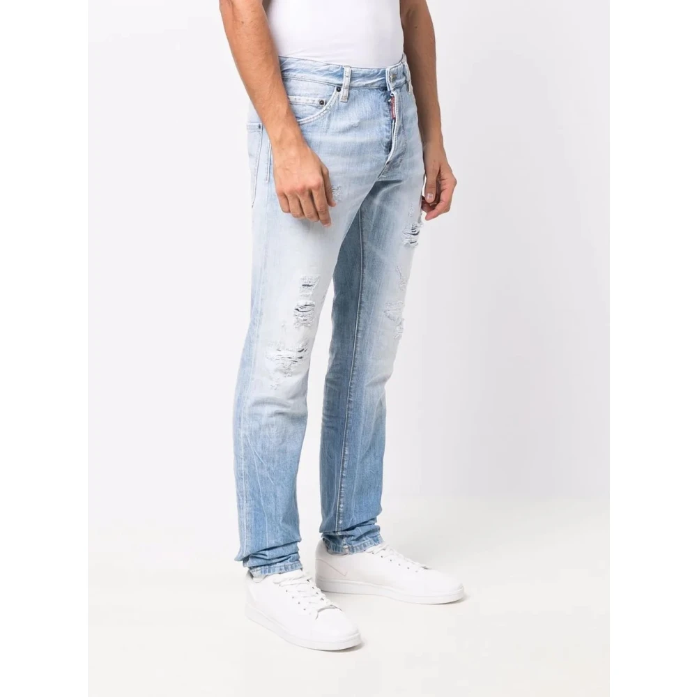 Dsquared2 Casual 5-Pocket broek in marineblauw Blue Heren