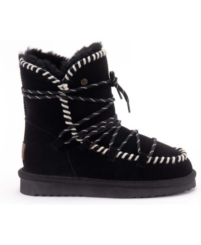 botte-en-daim-noir-avec-details-blancs