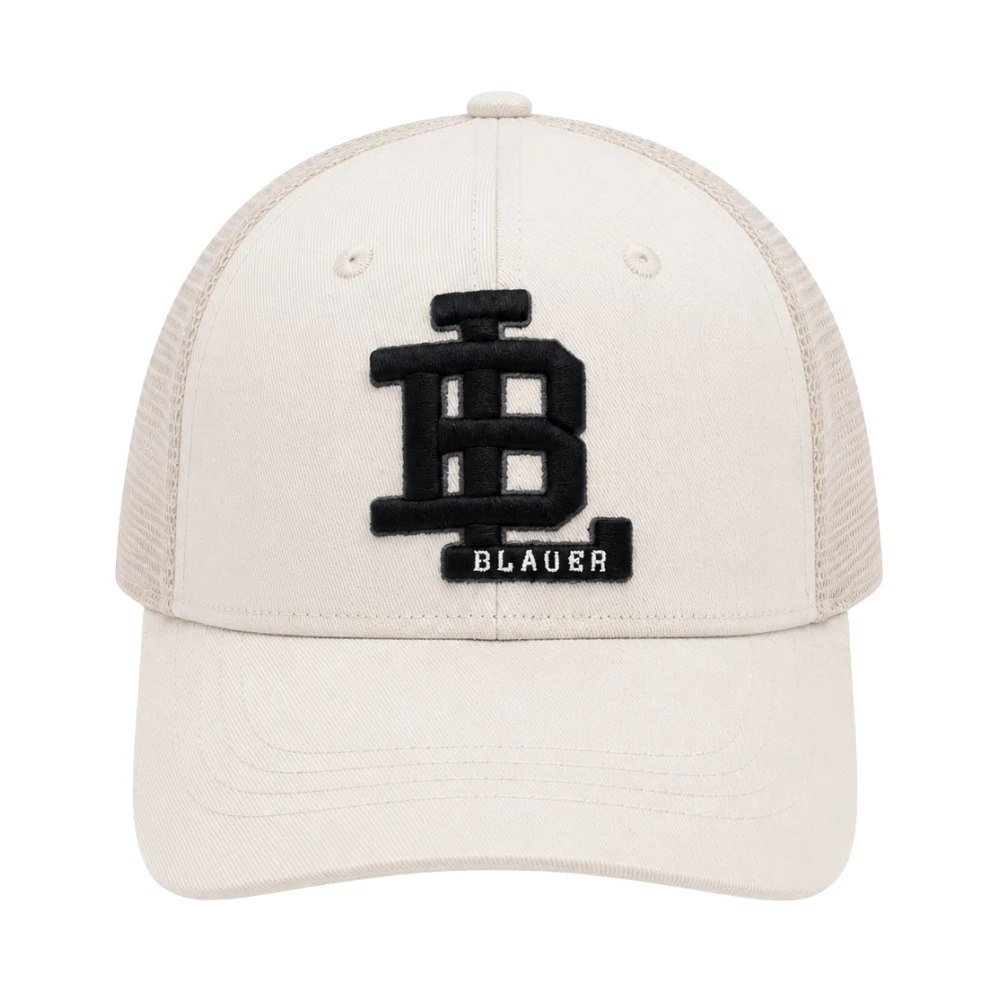 Blauer White Hats & Caps, Male, One Size, Lightweight Merton Baseball Cap