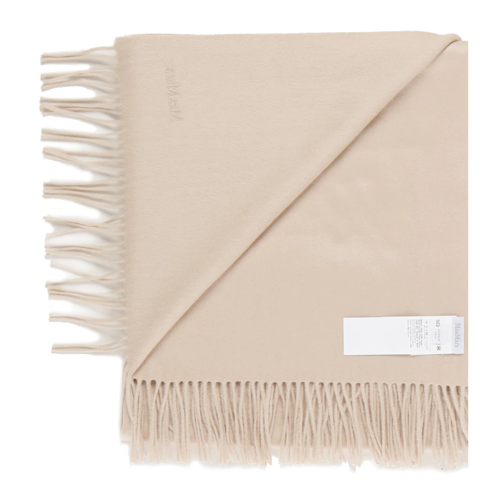 Max Mara Stijlvolle Baci Sjaals Collectie Beige Dames