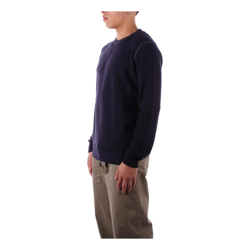 PAUL & SHARK Blauwe Yachting Logo Sweater Blue Heren