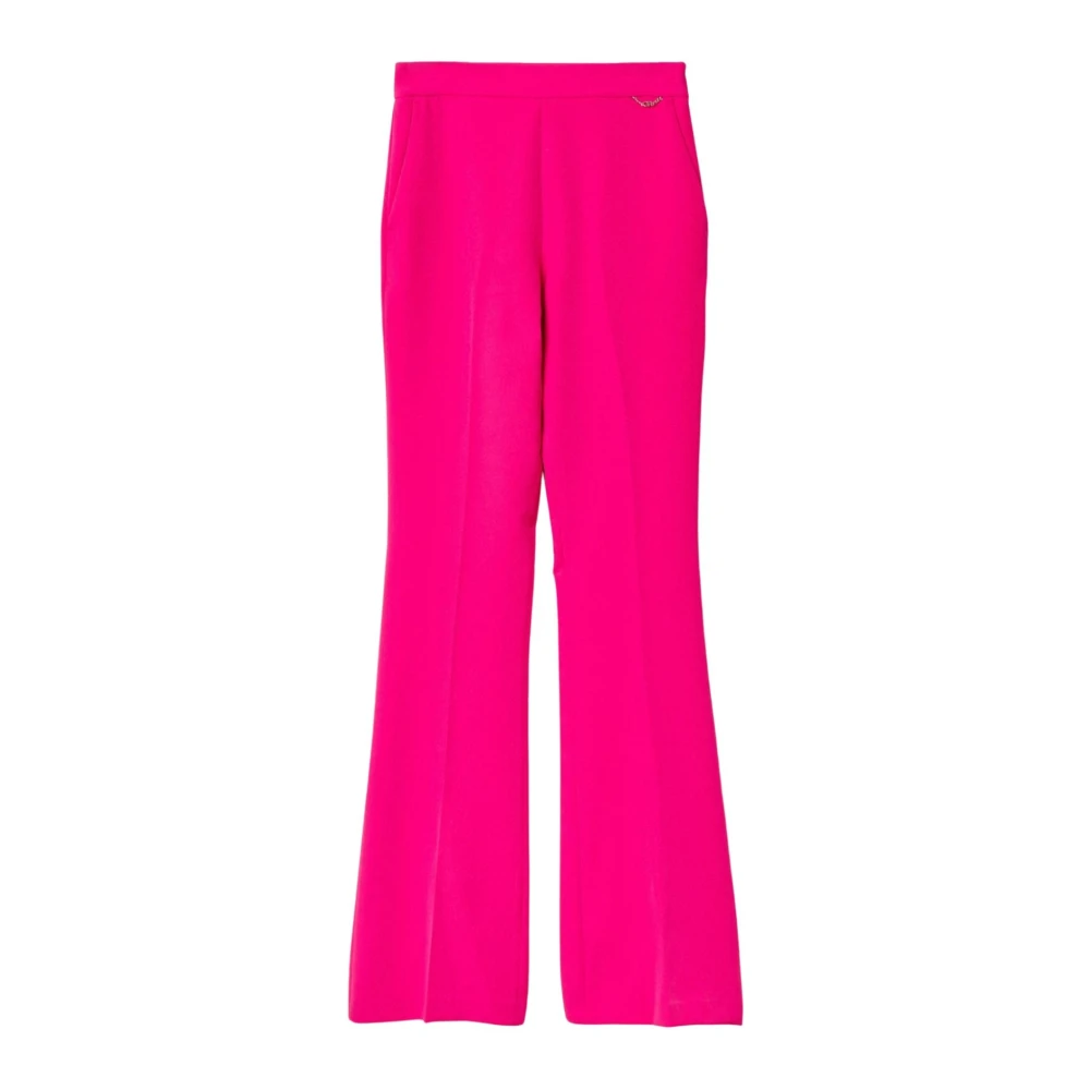 Gaëlle Paris Wide Trousers Pink Dames