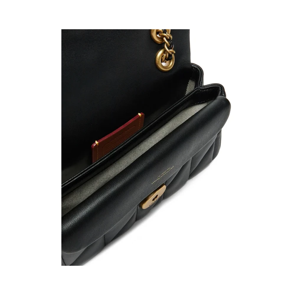 Coach Gewatteerde Tabby Schoudertas Black Dames