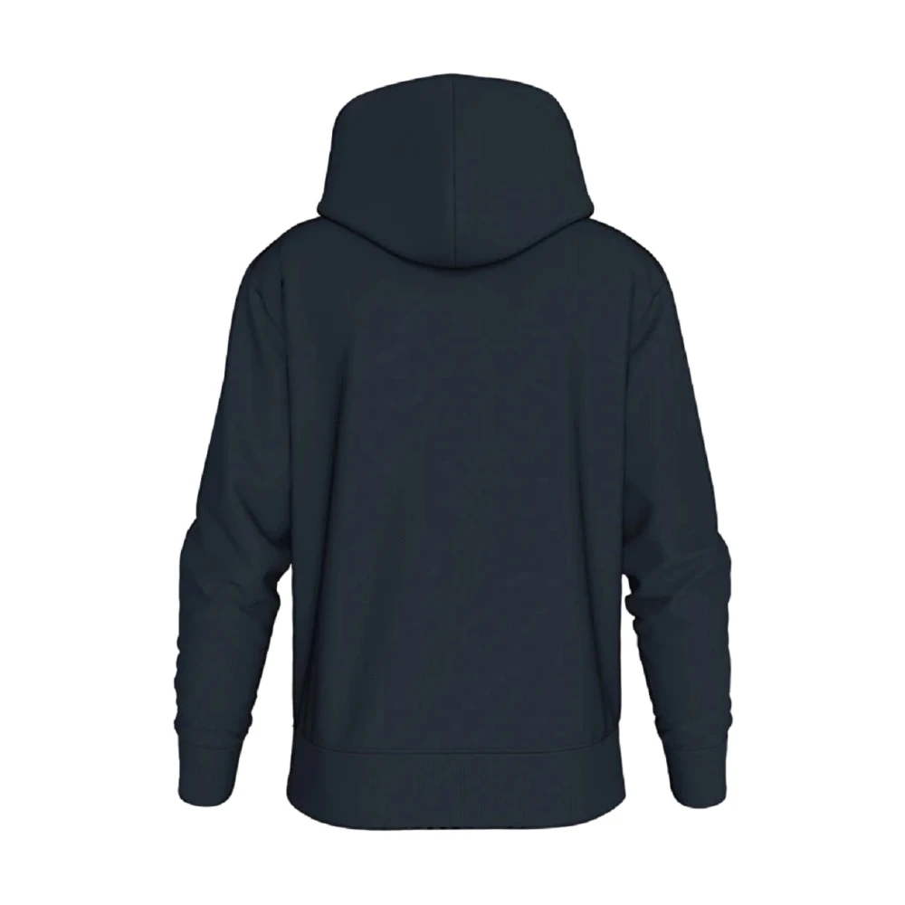 Calvin Klein Blauwe hoodie biologisch katoen Blue Heren