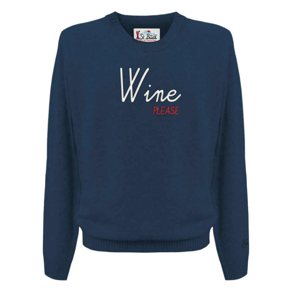 MC2 Saint Barth Stijlvolle Sweaters Collectie Blue Heren