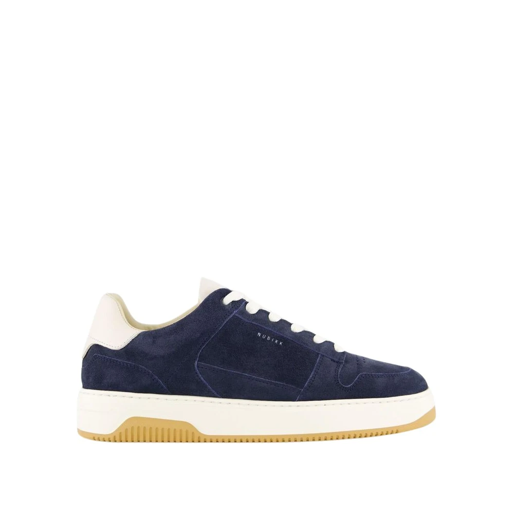 Nubikk Blauwe Basket Court Sneaker Heren Schoenen