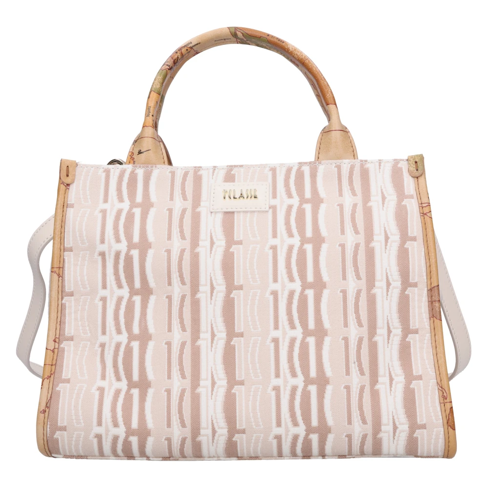 Alviero Martini 1a Classe Handtas Klassiek Model Beige Dames