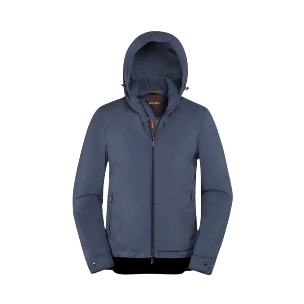 Moorer Men's Blue Light Jackets, 3XL, Duccio-Skt Anorak