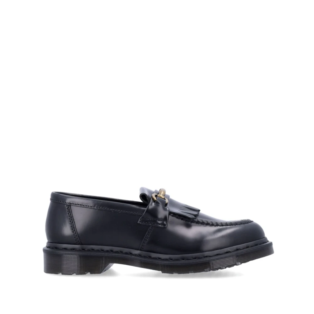 Dr. Martens Svart Läder Tassel Loafers Black, Herr