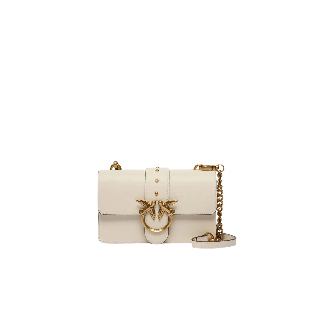 Pinko Women's White Cross Body Bags, One Size, Love Bag One