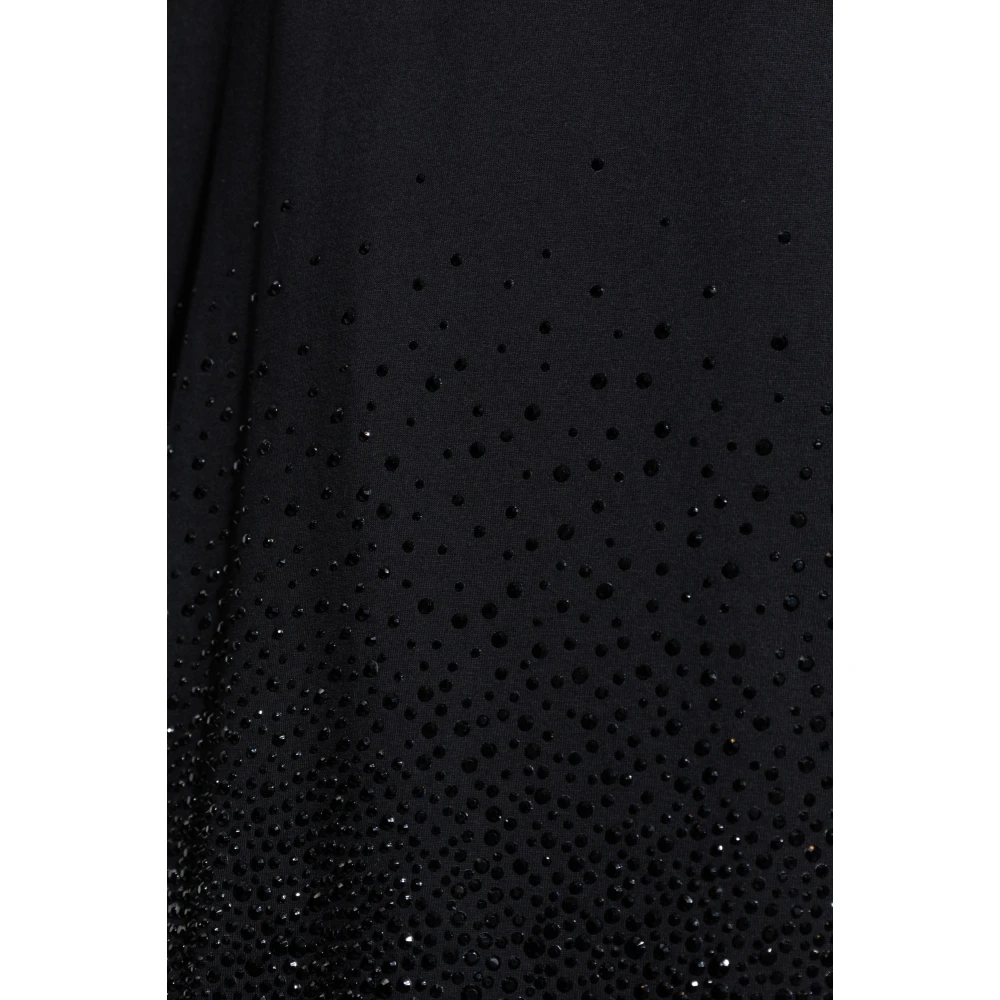 Dsquared2 T-shirt met glinsterende applicaties Black Heren