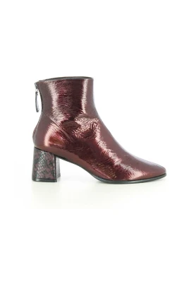 Bordeaux Damskor Elegant Stil