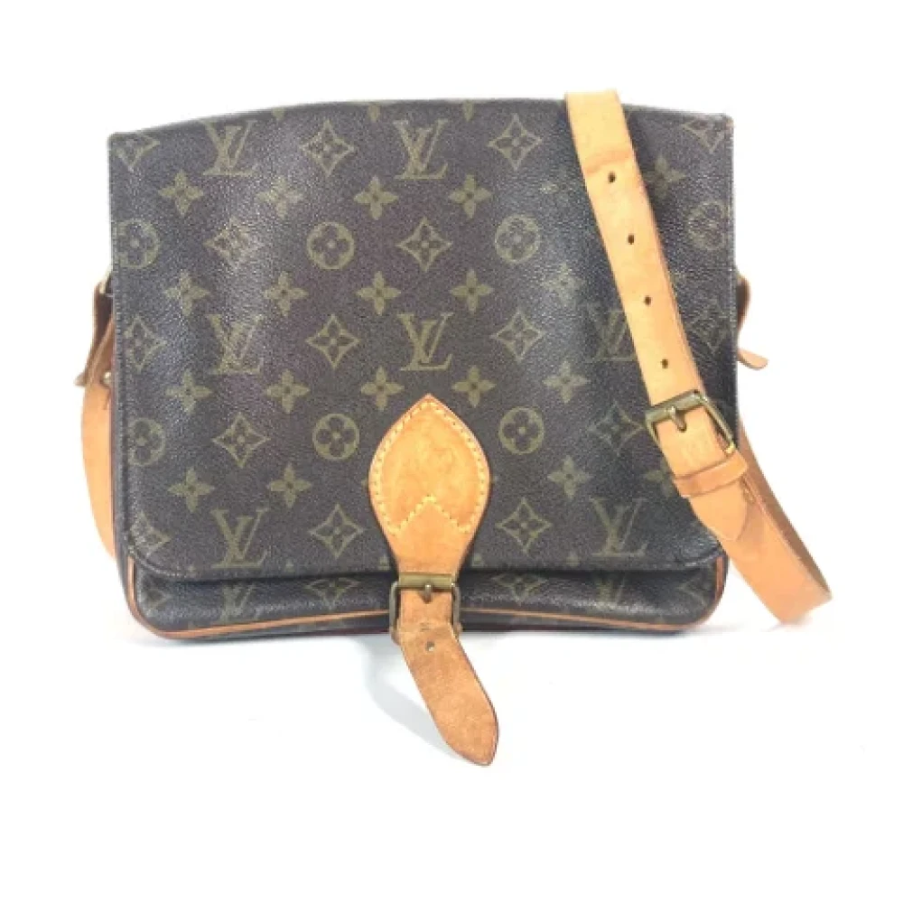 Louis Vuitton Vintage Pre-owned Canvas louis-vuitton-bags Brown Dames