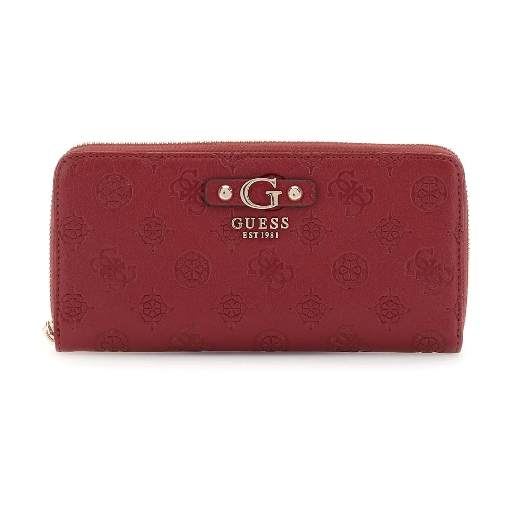 Guess Kleine rits Claret Portemonnee Gerty Slg Red Dames