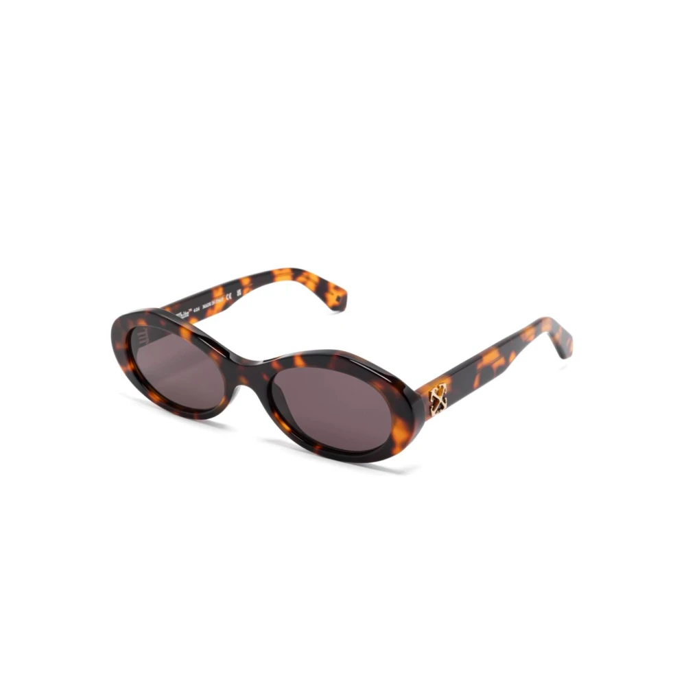 Off White Unisex Brown Oeri13g 6007 Sunglasses Medium