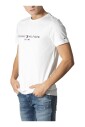 heren-wit-print-t-shirt