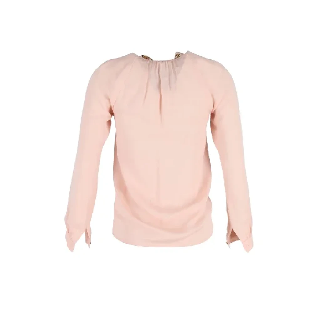 Michael Kors Pre-owned Silk tops Pink Dames