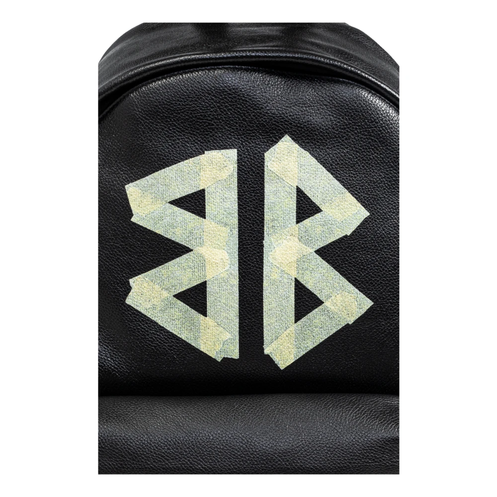Balenciaga Leren rugzak Black Heren