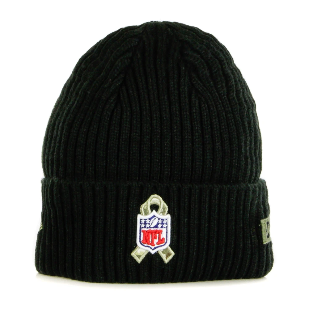 New era NFL Salute To Service Gebreide Muts Black Heren