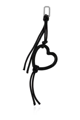 Heart Leather Keyring