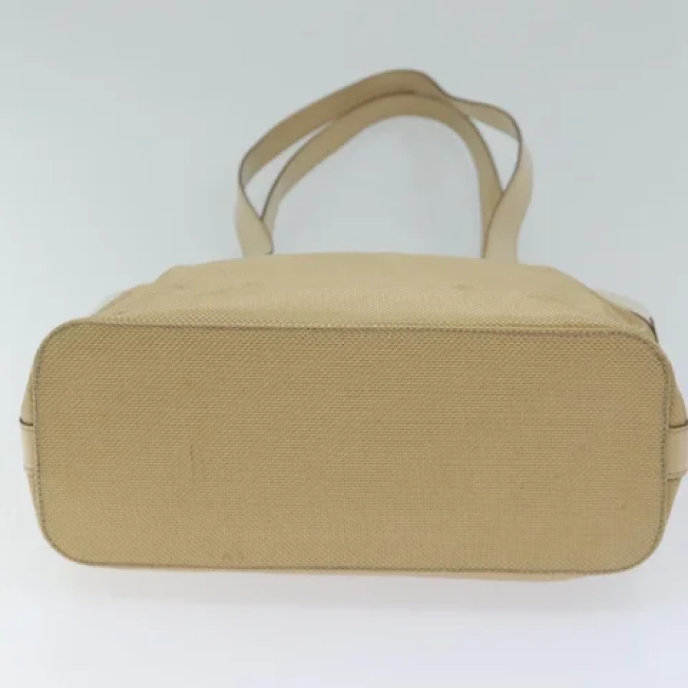 Celine Vintage Pre-owned Canvas celine-bags Beige Dames