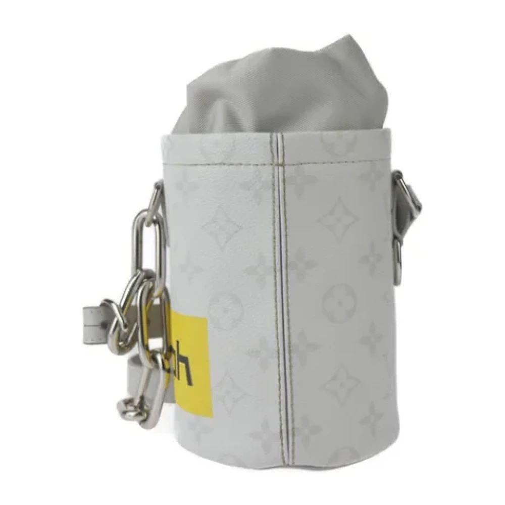 Louis Vuitton Vintage Pre-owned Leather shoulder-bags White Heren
