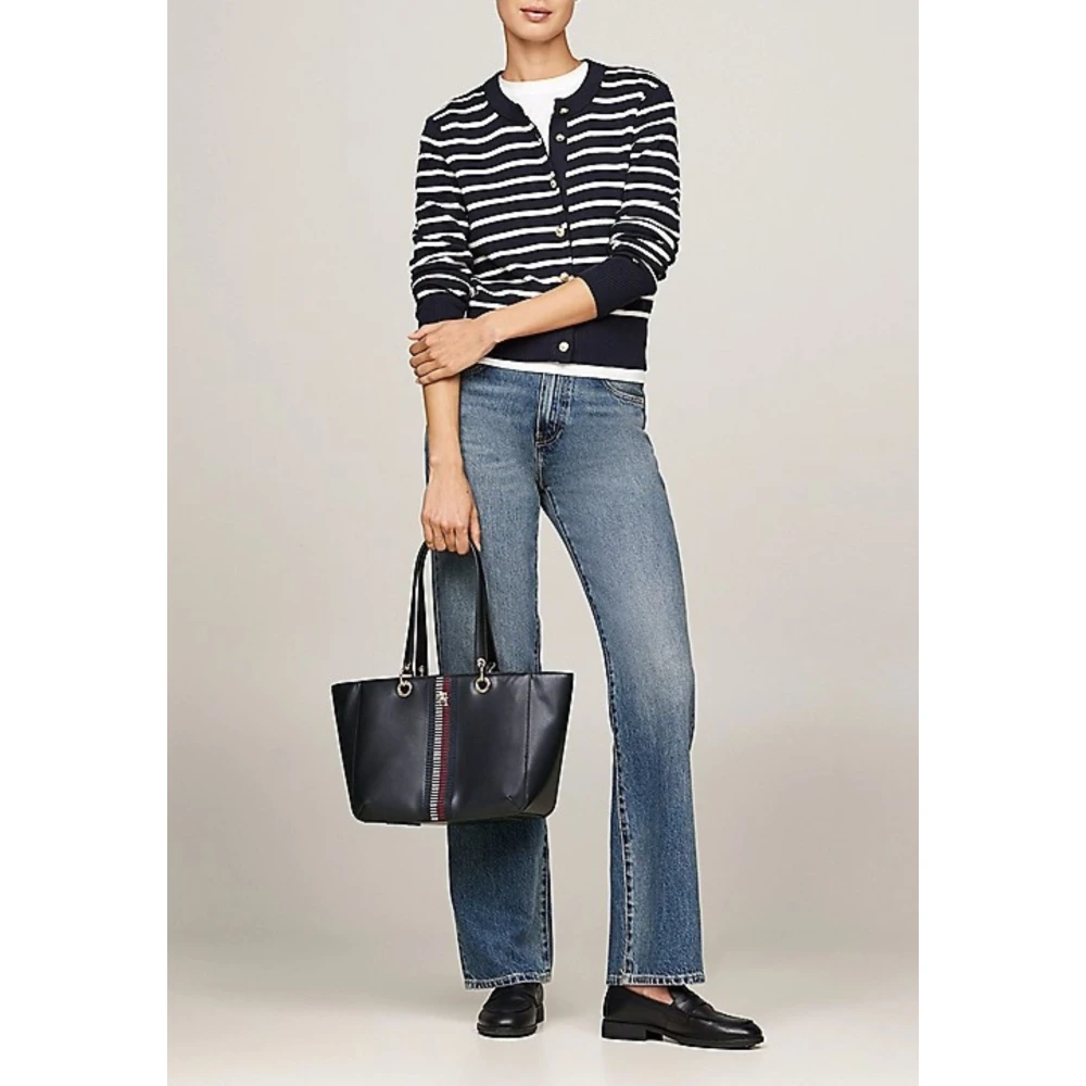 Tommy Hilfiger Stijlvolle Tote Tas voor Vrouwen Blue Dames