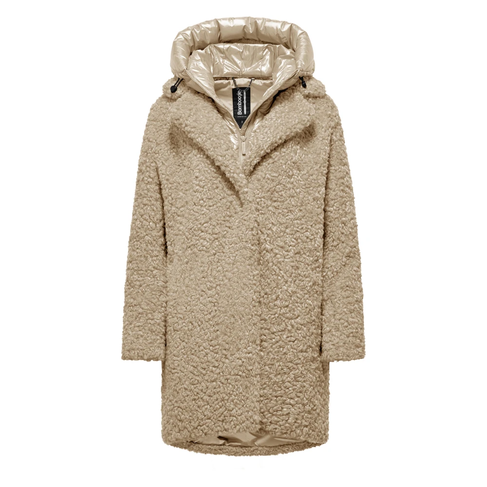 Bomboogie Donna Beige Cappotti, 2XL, New,