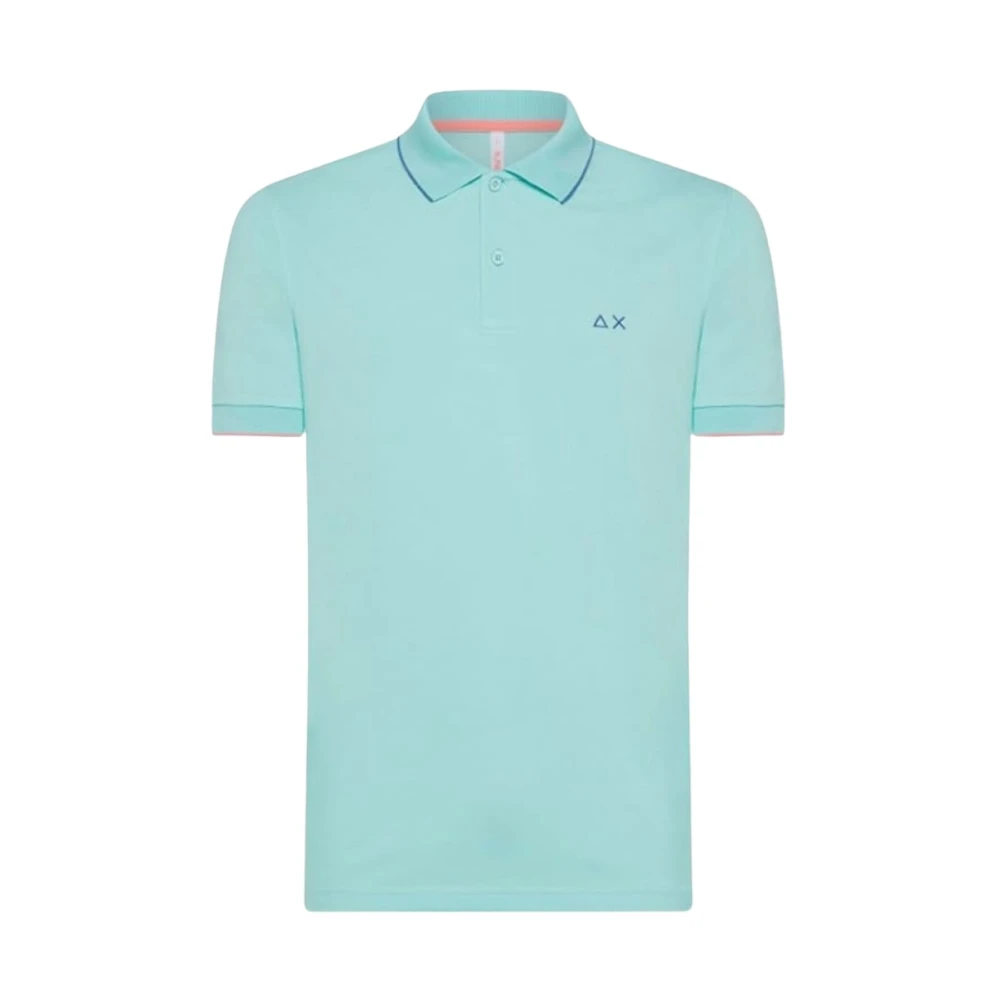 Sun68 - Tops > Polo Shirts - Blue - Sun68 - Modalova