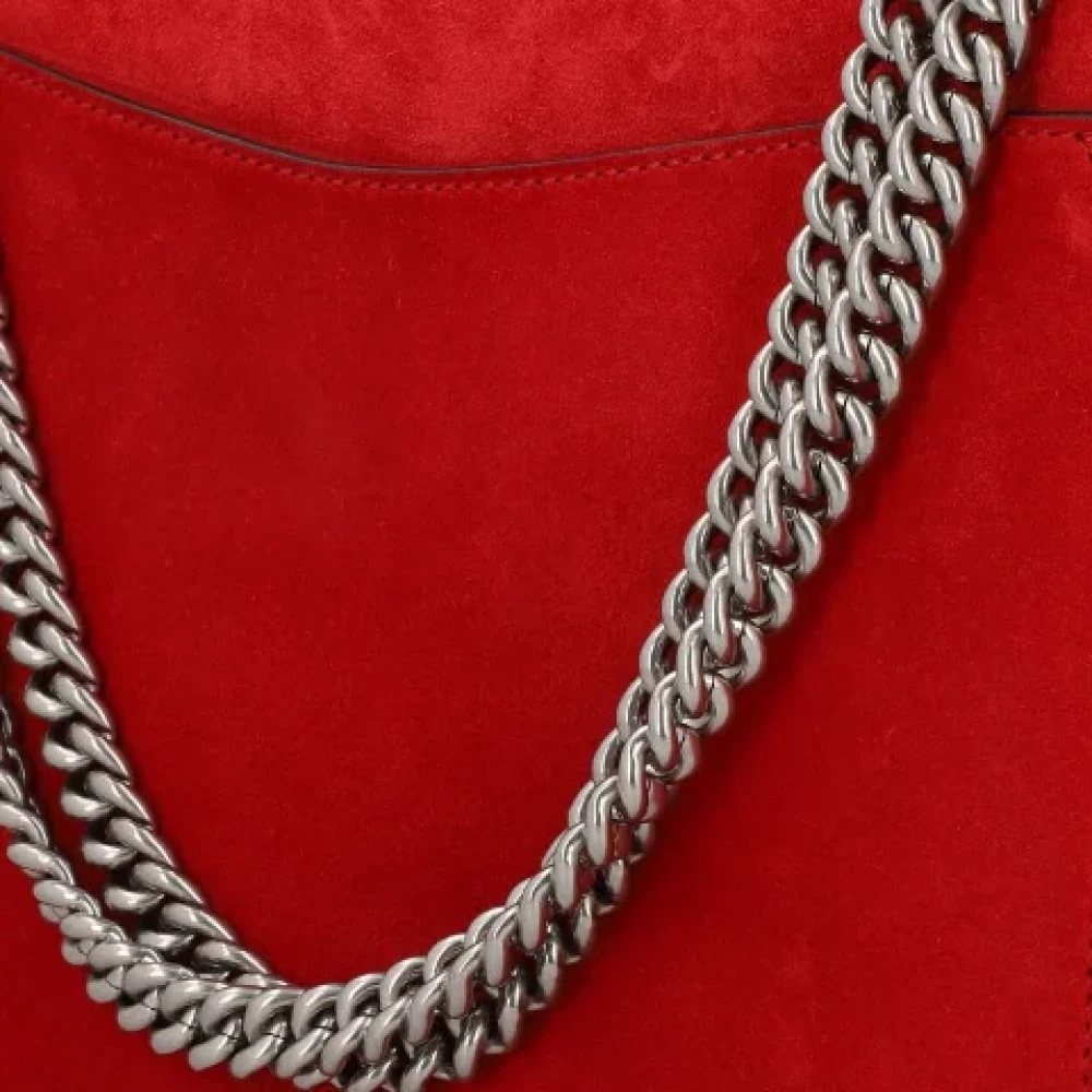 Gucci Vintage Pre-owned Leather gucci-bags Red Dames