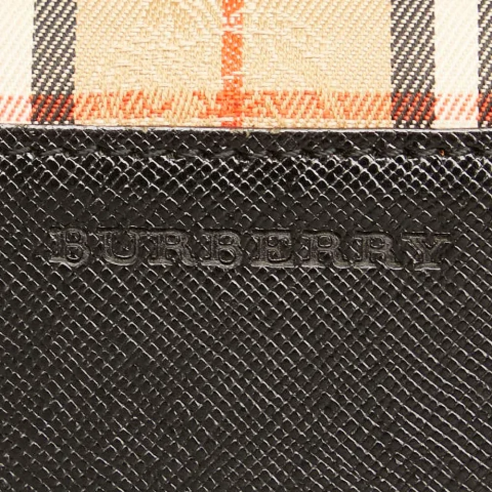 Burberry Vintage Pre-owned Canvas handbags Beige Dames
