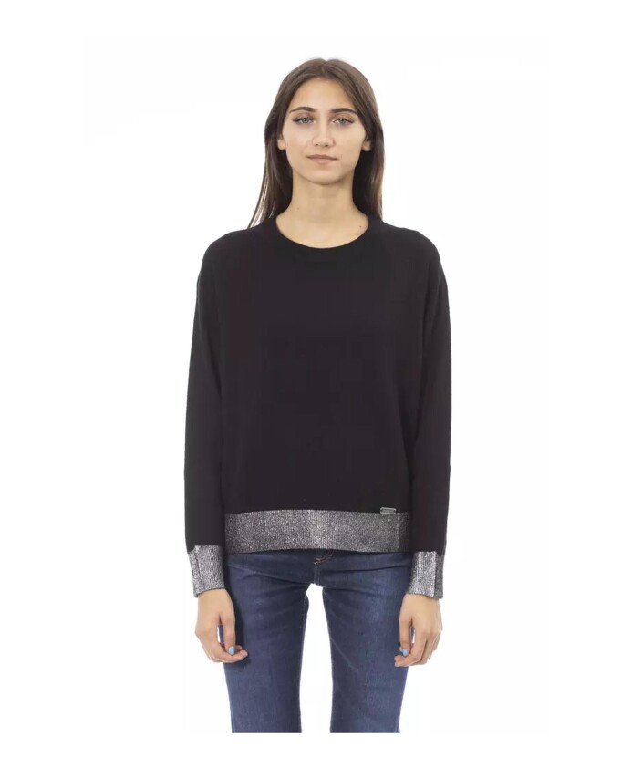 pull-en-laine-noir-a-col-rond