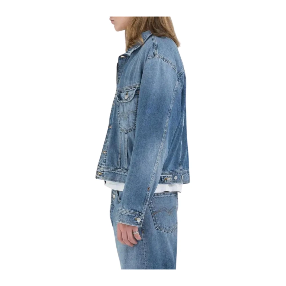 Replay Heren Denim Jas Blue Heren