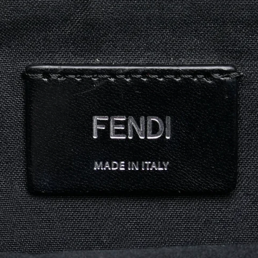 Fendi Vintage Pre-owned Canvas handbags Black Dames
