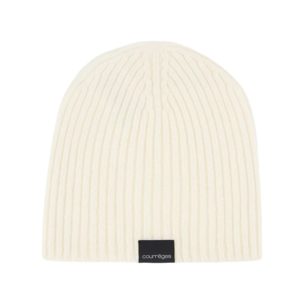 Courrèges Witte hoeden voor een stijlvolle uitstraling White Dames