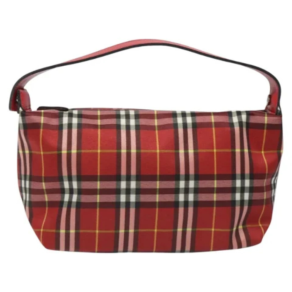 BURBERRY ニット手袋 グレー×紺×赤 国内発送◇BURBERRY カシミアブレンド グローブ 手袋 バーバリー