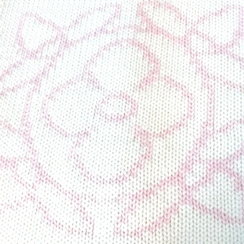 Louis Vuitton Vintage Pre-owned Wool scarves Pink Dames