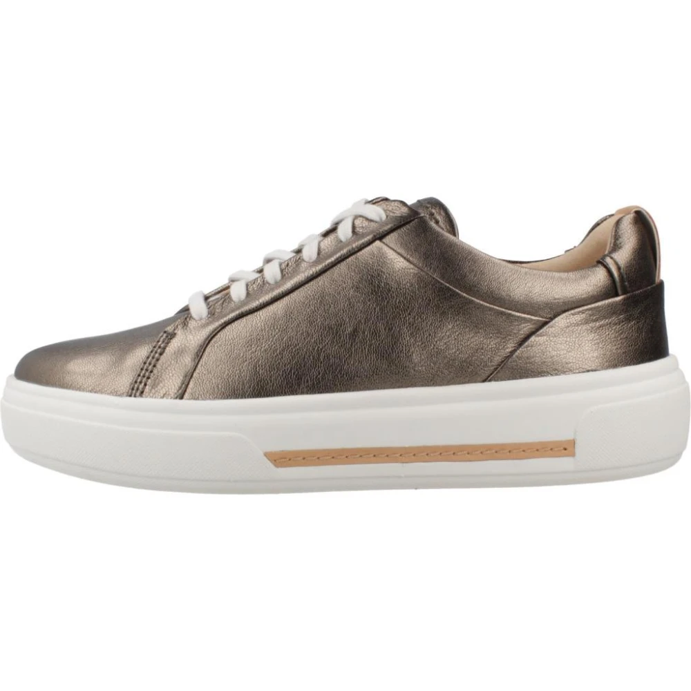 Clarks Hollyhock Walk Sneakers Dames Schoenen Grijs