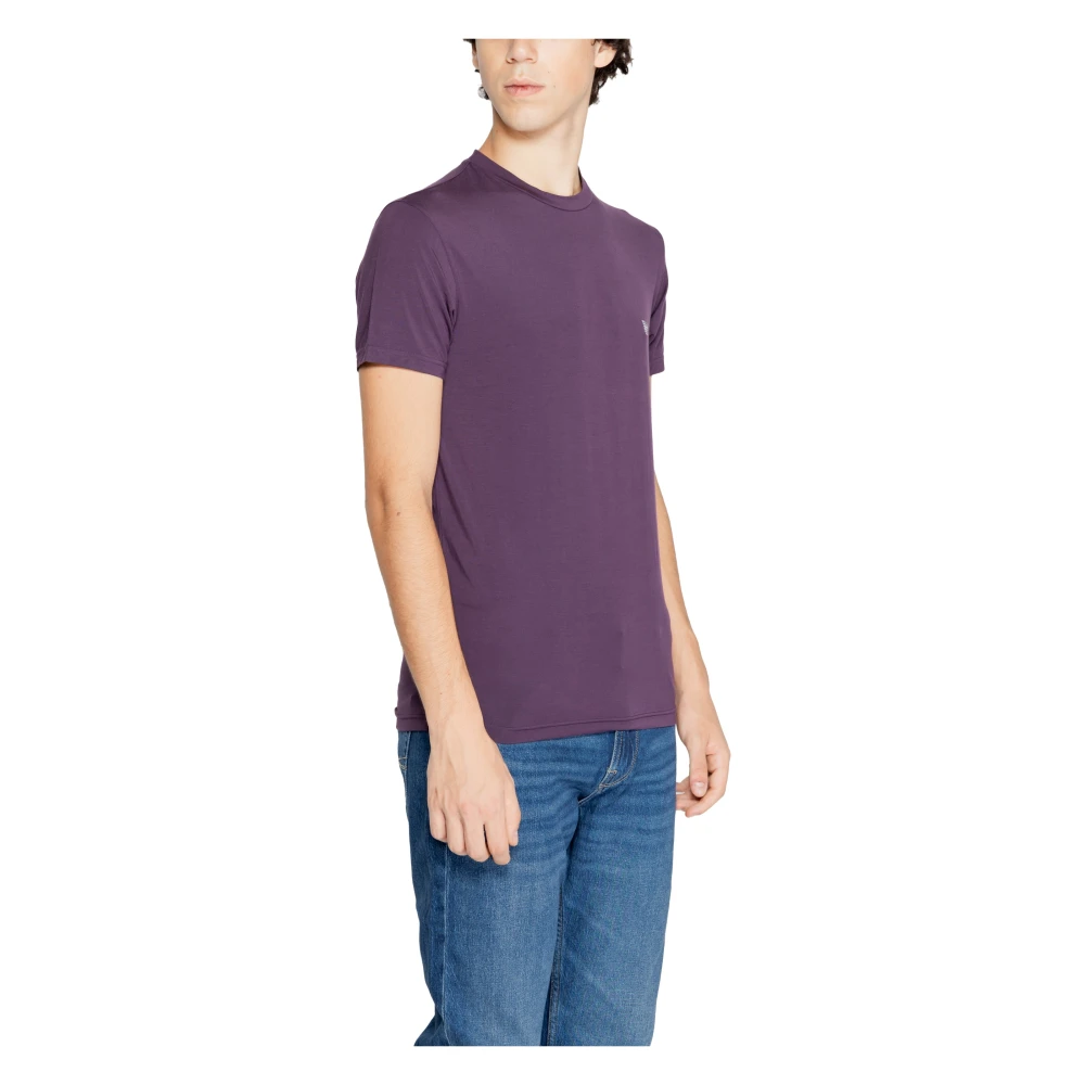 Emporio Armani Mannen Intieme Collectie Herfst Winter Modal Purple Heren