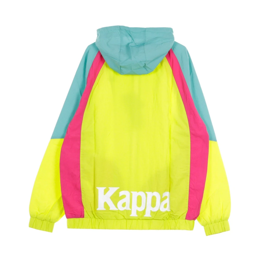 Kappa Windjack Lime Groen Fuchsia Jas Green Heren