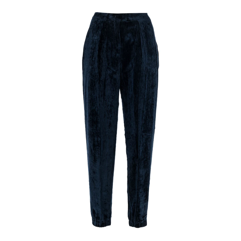 Manila Grace Wijde Pijp Damesbroek Blue Dames