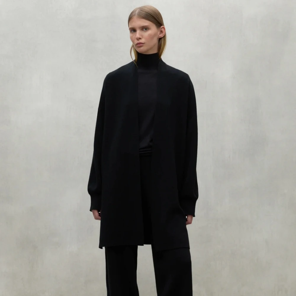 Ecoalf Gebreide Jassen Collectie Black Dames