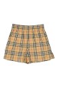 vintage-check-flared-shorts