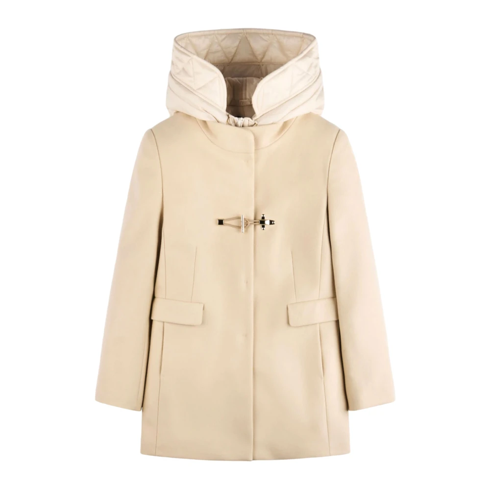 Fay Beige Jassen voor Stijlvolle Outfits Beige Dames