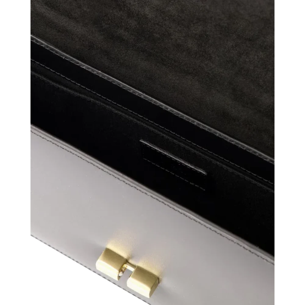 A.p.c. Leather shoulder-bags Black Dames