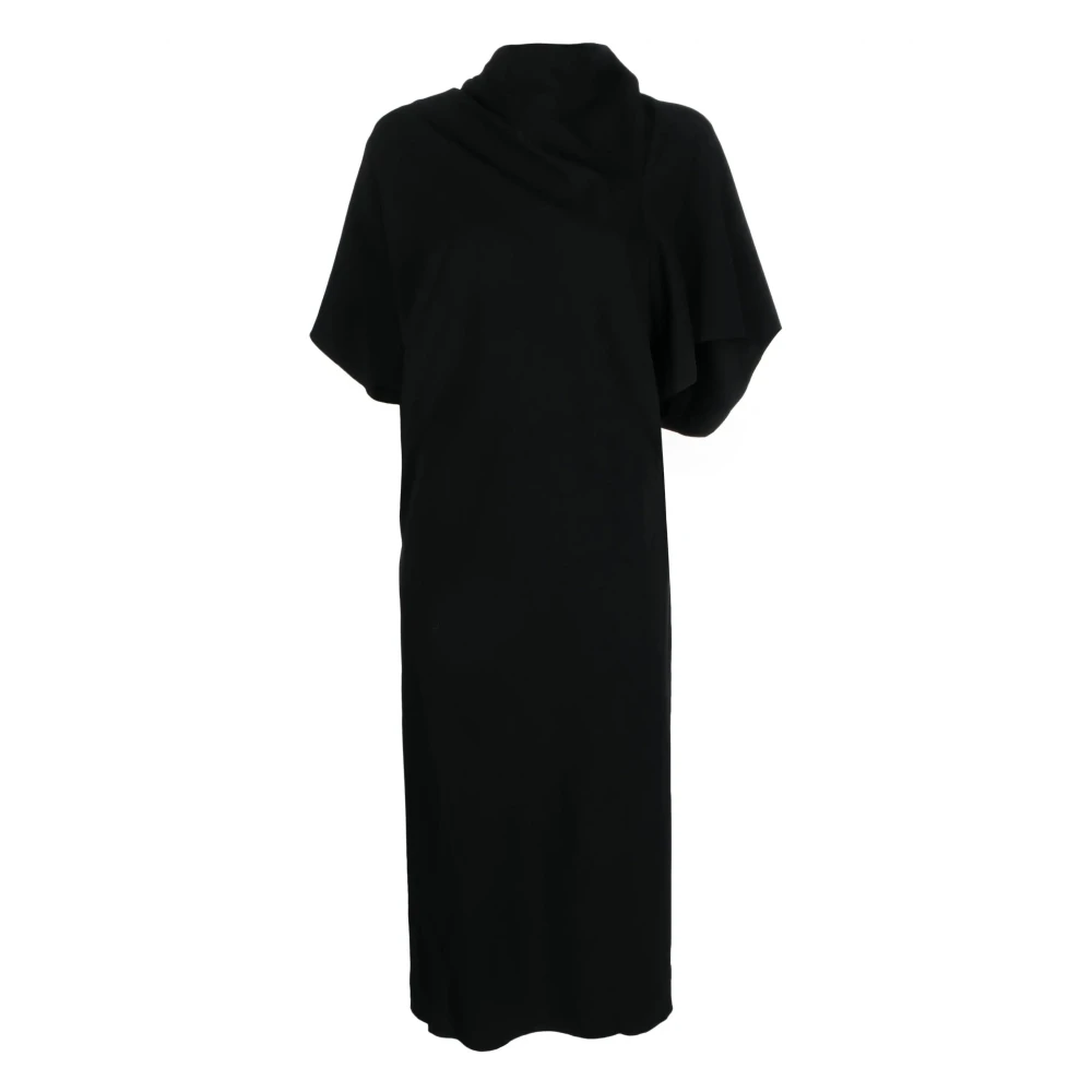 Rick Owens Seb Midi Jurk Black Dames