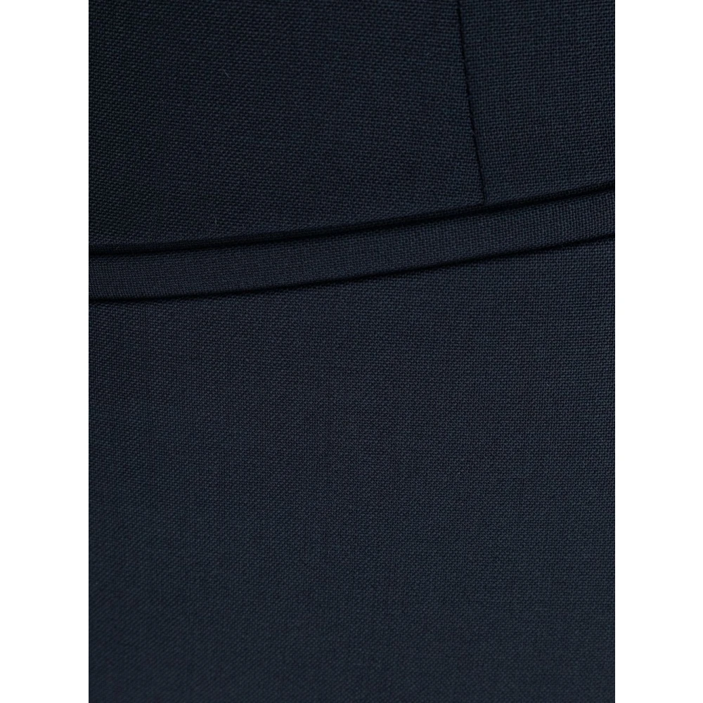 PT Torino Blauwe Slim Fit Flanellen Broek Blue Heren